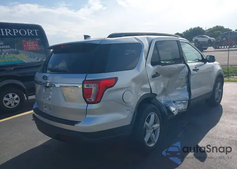 2018 Ford Explorer from USA, damaged, VIN 1FM5K7B85JGB04287